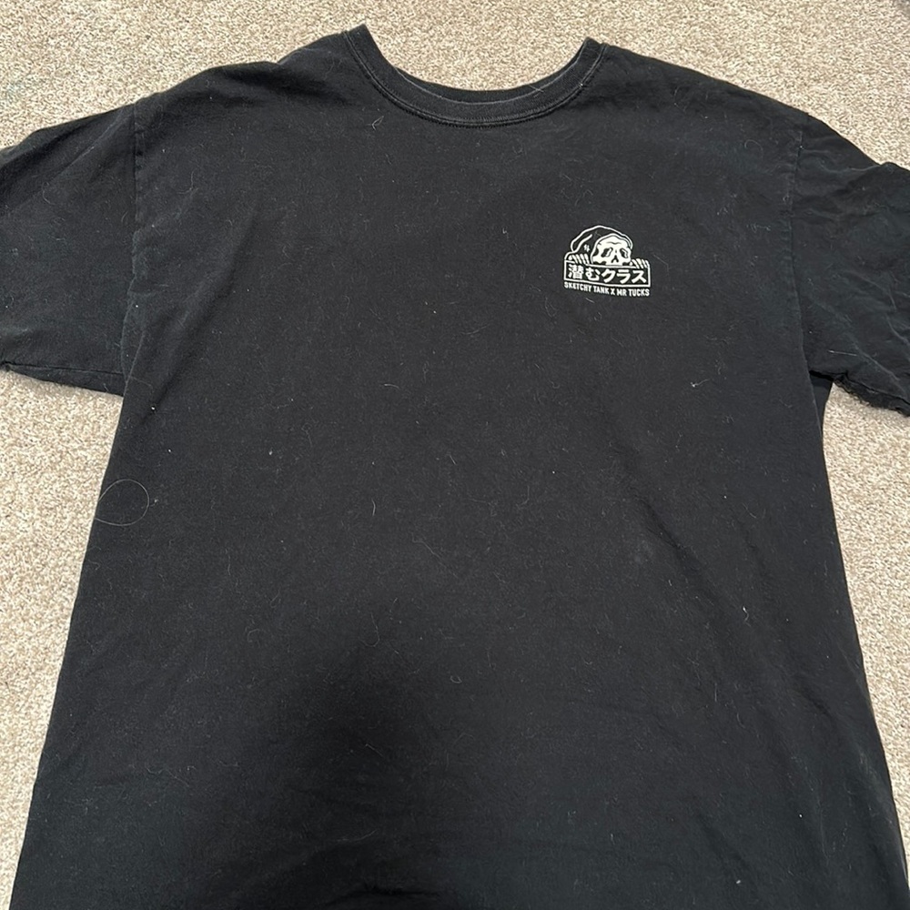 Sketchy tank x mr tucks tee